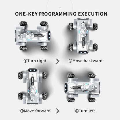 2025 New Intelligent Mechanical Dog With Gesture Induction Can Walk And Sing Dog Spray Control Electric Pet Dog Toys Kids Gifts