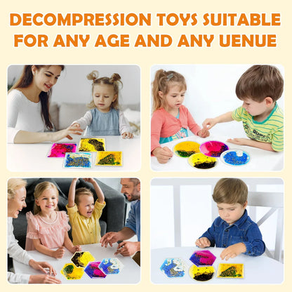 Interactive Plastic Building Tube Toy for Kids Creative STEM Decompression Sensory Toy for Autism Sensory Toys 24PCS