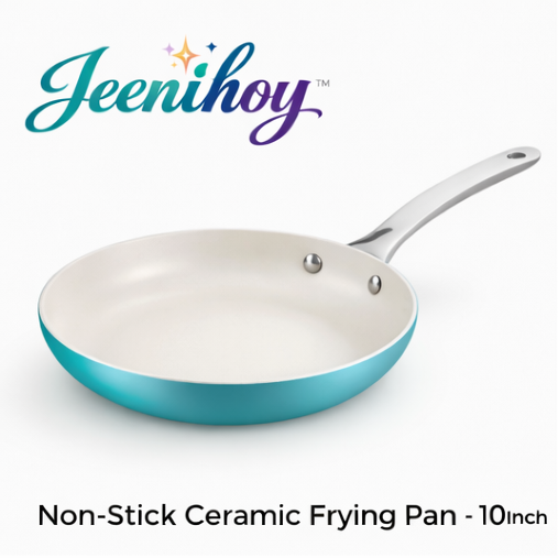 Jeenihoy™ Non-Stick Ceramic Frying Pan - 10 Inch